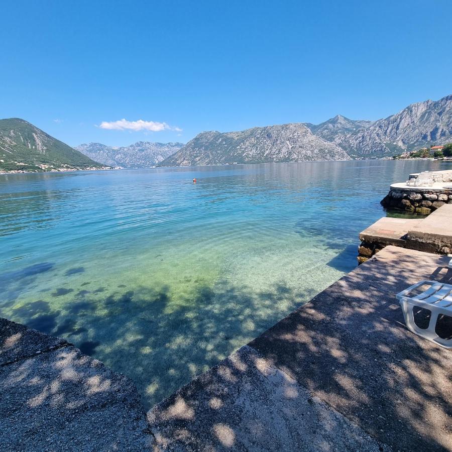 Studio On The Coast, With A View Of The Sunrise,Free We-Fi Kotor Luaran gambar